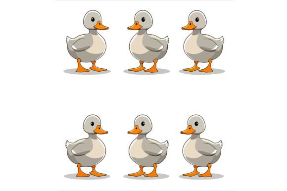 Cute Ducklings Vector Art for Creative Projects