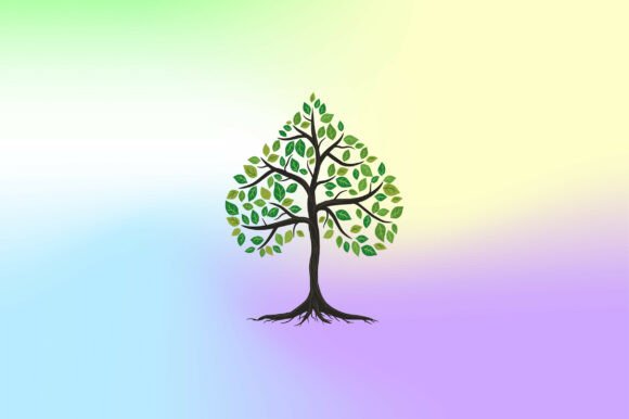 Tree Love and Heart Shaped: A Unique Design Element for Creative Projects