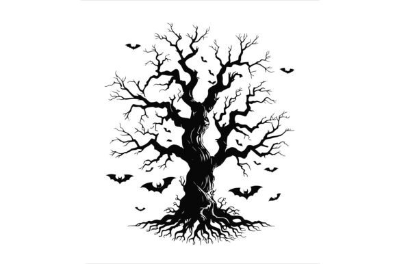 Vector Art of Spooky Silhouette: Elevating Your Design Projects
